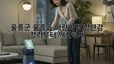 울릉군 울릉읍 어린이방, 장난감 정리부터 깨끗하게!
